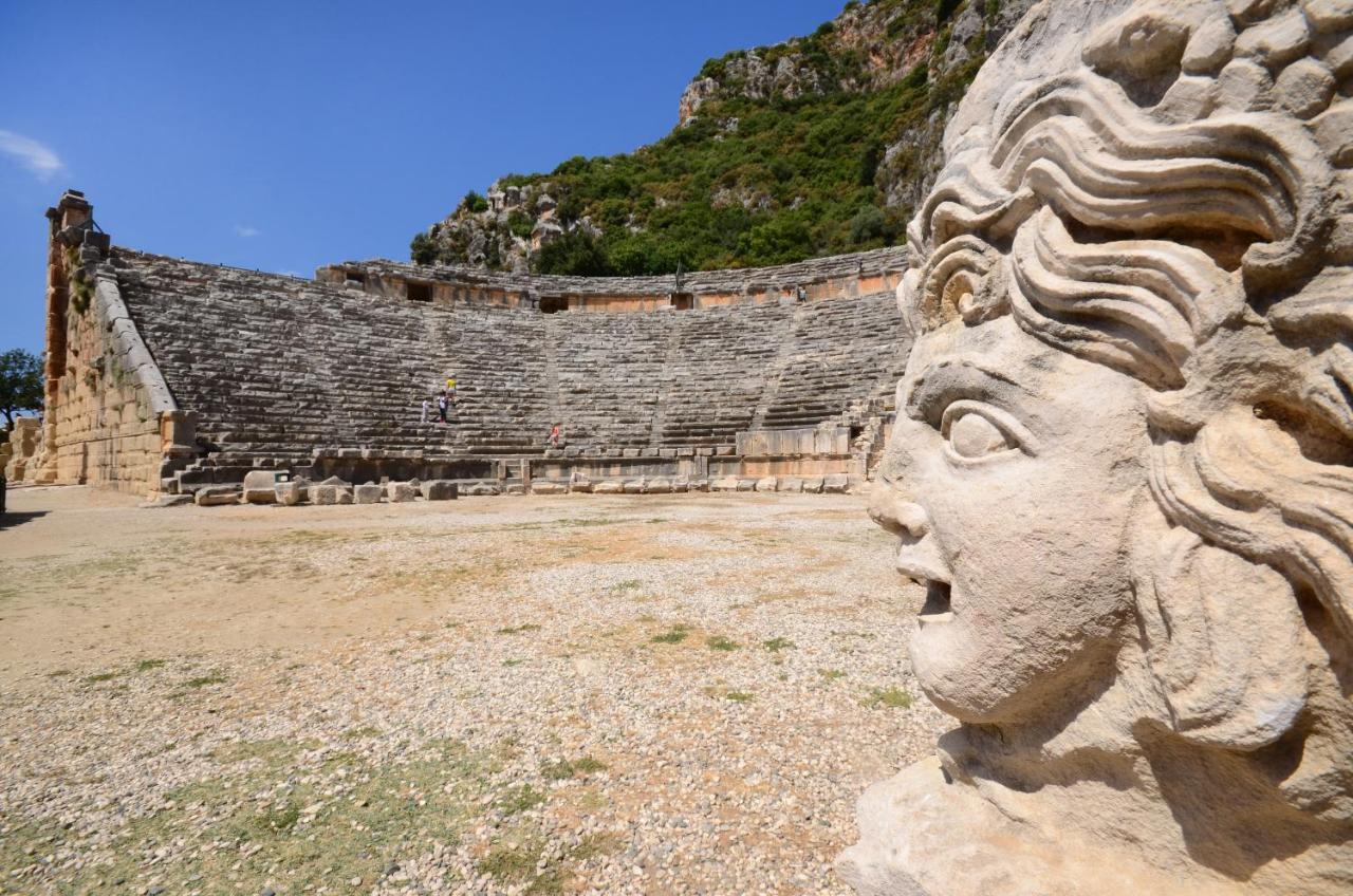 Istlada Tas Ev Apart - Kekova View Kapaklı Exterior foto